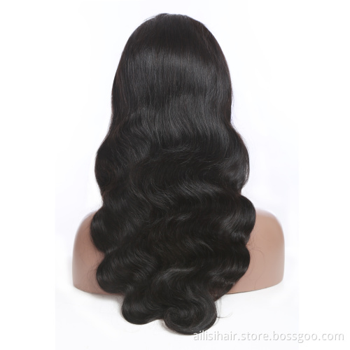 Factory Price  180% 250% Pre Plucked HD Lace Front Human Hair Wig 5x5 Lace Closure Human Hair Wig HD Closure Wig